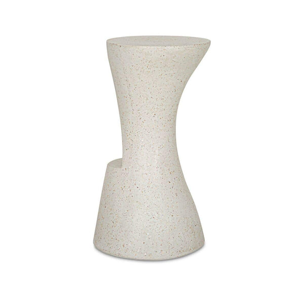 Orrix Outdoor Barstool, White