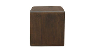 Carrie Side Table Dark Brown