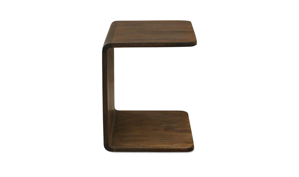 Carrie Side Table Dark Brown