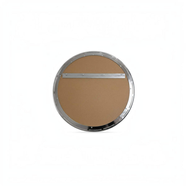 Round Tubular Frame Mirror Chrome