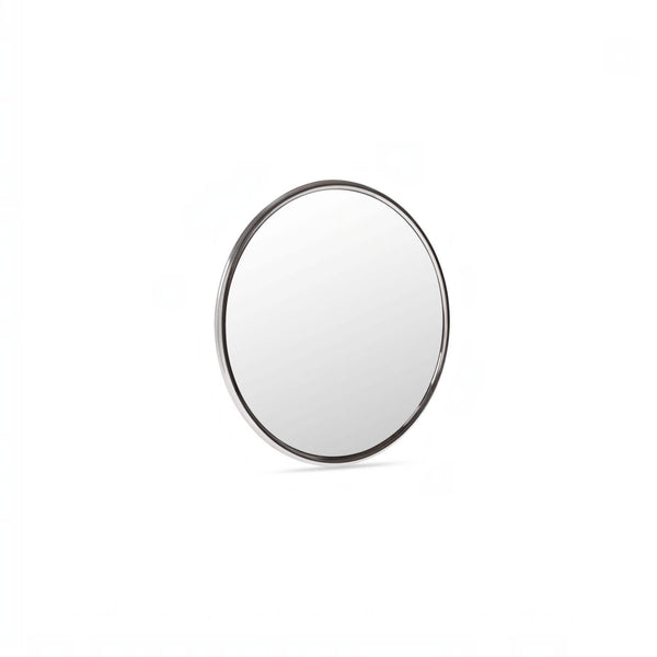 Round Tubular Frame Mirror Chrome