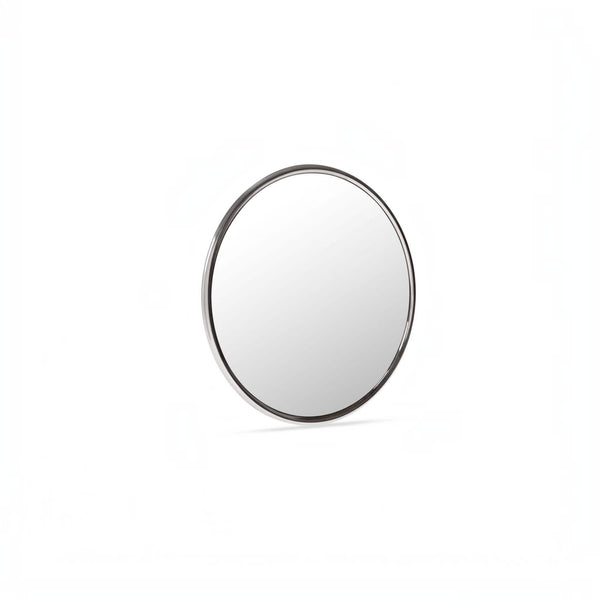Round Tubular Frame Mirror Chrome