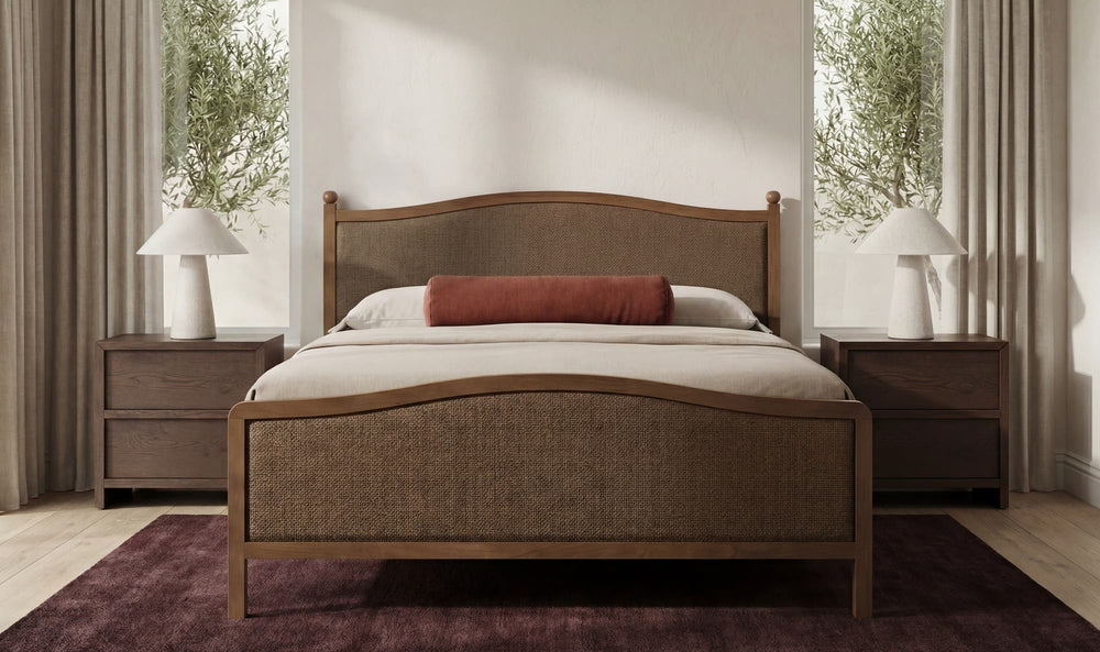 Eve Queen Bed Brown