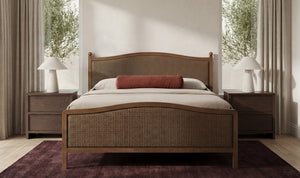 Eve Queen Bed Brown