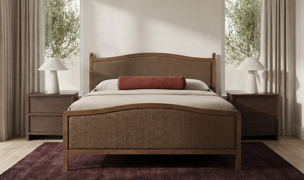 Eve Queen Bed Brown