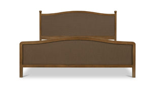 Eve Queen Bed Brown
