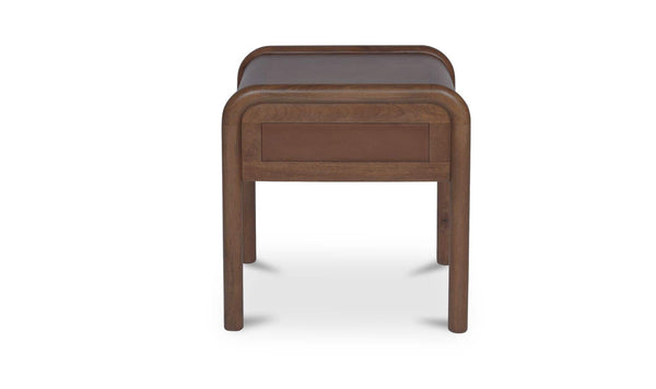 Rye Nightstand Warm Brown
