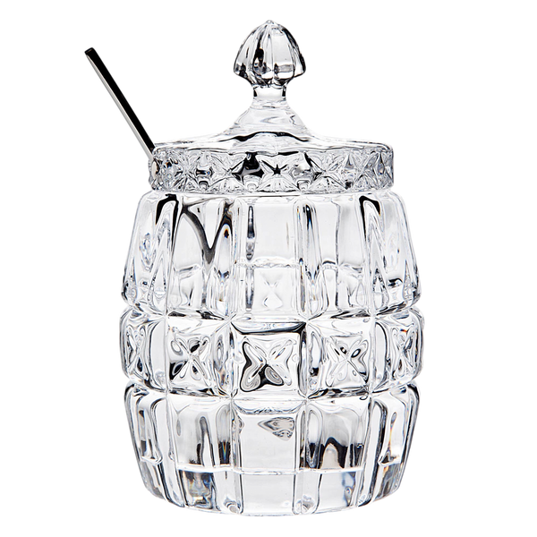 Jam / Honey Jar with Serving Spoon