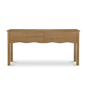 Clea Console Table, Heritage Brown