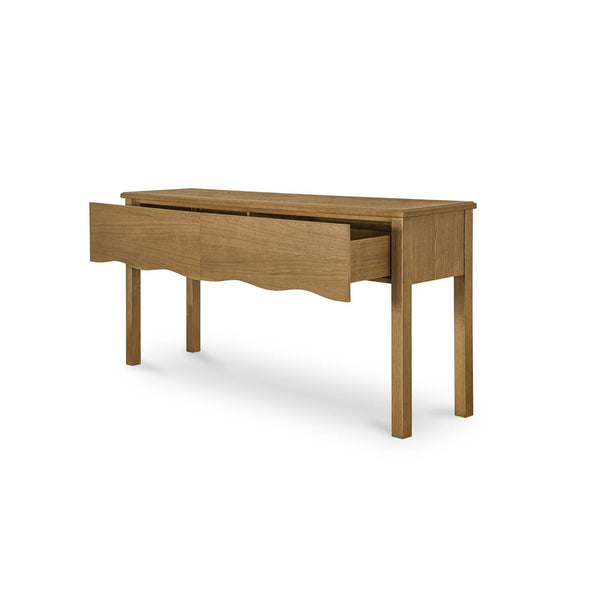 Clea Console Table, Heritage Brown