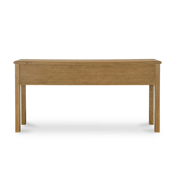 Clea Console Table, Heritage Brown