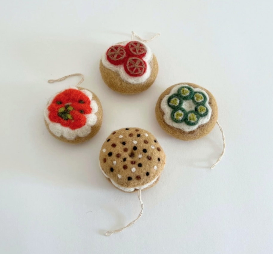 Bagel Ornament