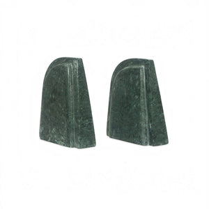 Carved Marble Bookends Set of 2