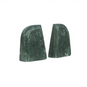 Carved Marble Bookends Set of 2