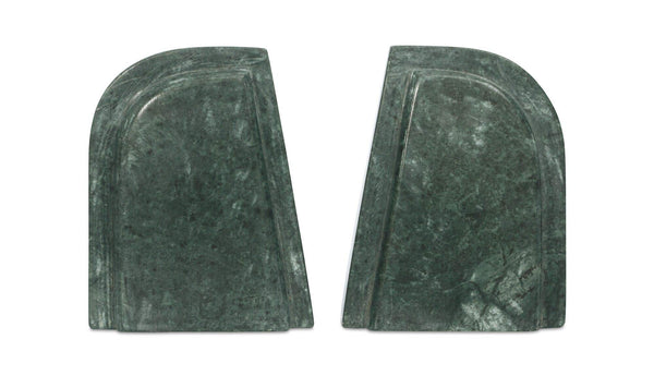 Zane Marble Bookends-Set Of 2