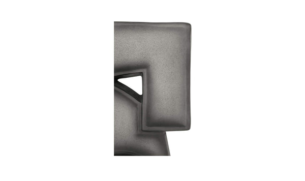 Teo Wall Sculpture Charcoal