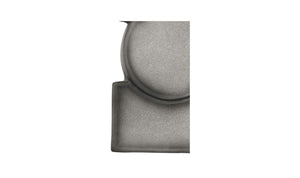 Teo Wall Sculpture Charcoal