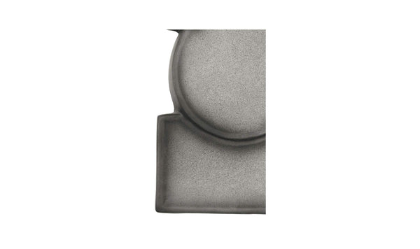 Teo Wall Sculpture Charcoal