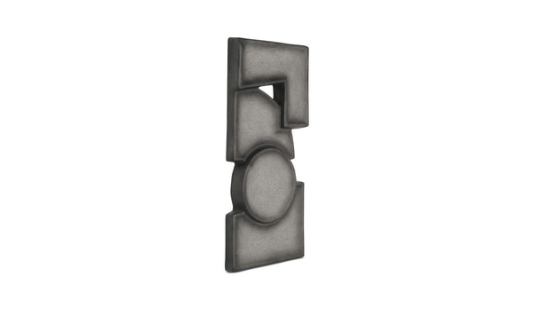 Teo Wall Sculpture Charcoal