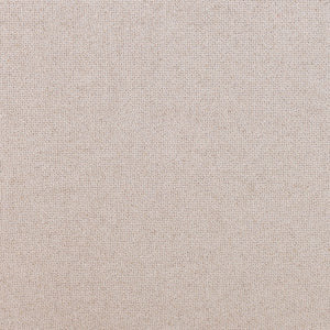Close-up of deKor performance linen blend fabric in a textured frio cream finish for a chaise sectional sofa.