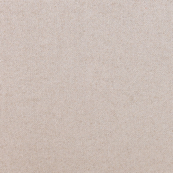 Close-up of deKor performance linen blend fabric in a textured frio cream finish for a chaise sectional sofa.