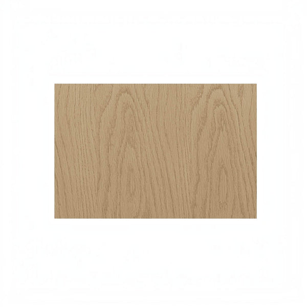 deKor natural oak veneer wood grain texture swatch for curved corner sideboard furniture