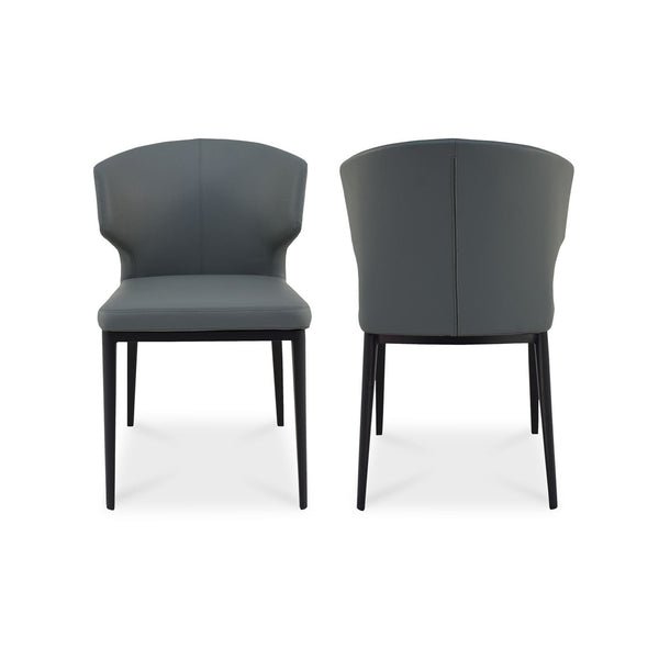 Delaney Dining Chair Grey - Set of Two