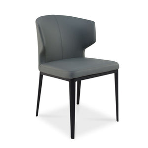 Delaney Dining Chair Grey - Set of Two
