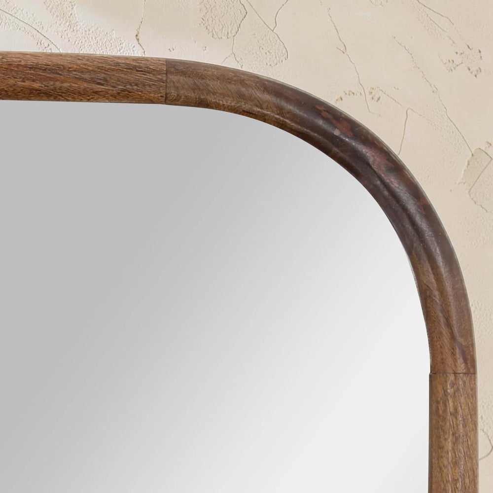 Mango Wood Floor Mirror