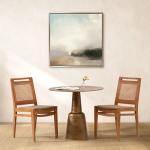 Cast Aluminum Bistro Table - Brass