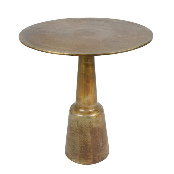Cast Aluminum Counter Table - Brass