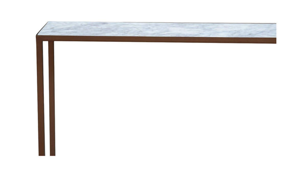Bottego Console Table Antique Copper