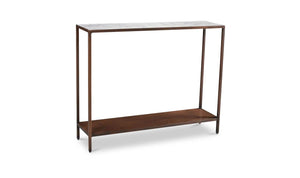 Bottego Console Table Antique Copper