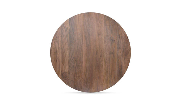 Lia Round Dining Table Dark Brown