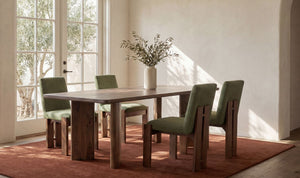 Lia Dining Table Dark Brown