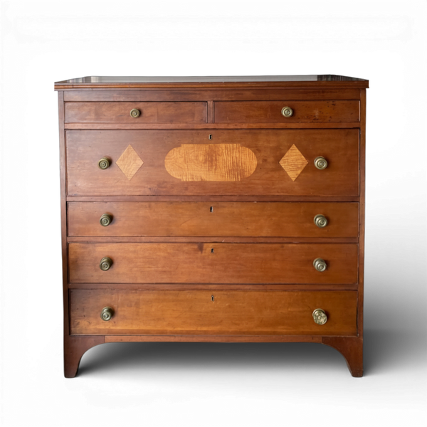 Antique Cherry Butler's Desk/Dresser