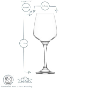 Lal Red Wine Glass - 400ml