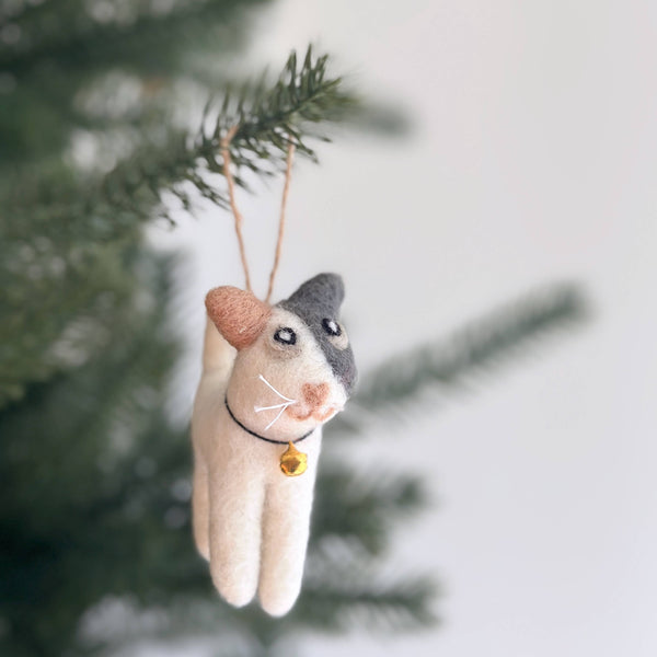Felt Cat Ornament