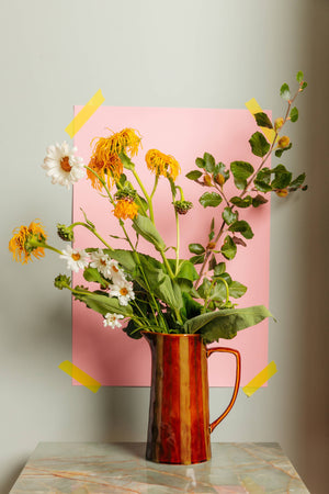 Ochre/Brown Jug