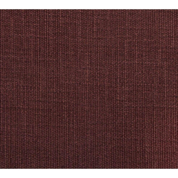 Curved Arm Chenille Sofa Berry
