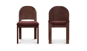 Emil Dining Chair Berry-Set of Two