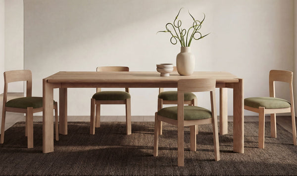 Oli Dining Chair Dark Green-Set of Two