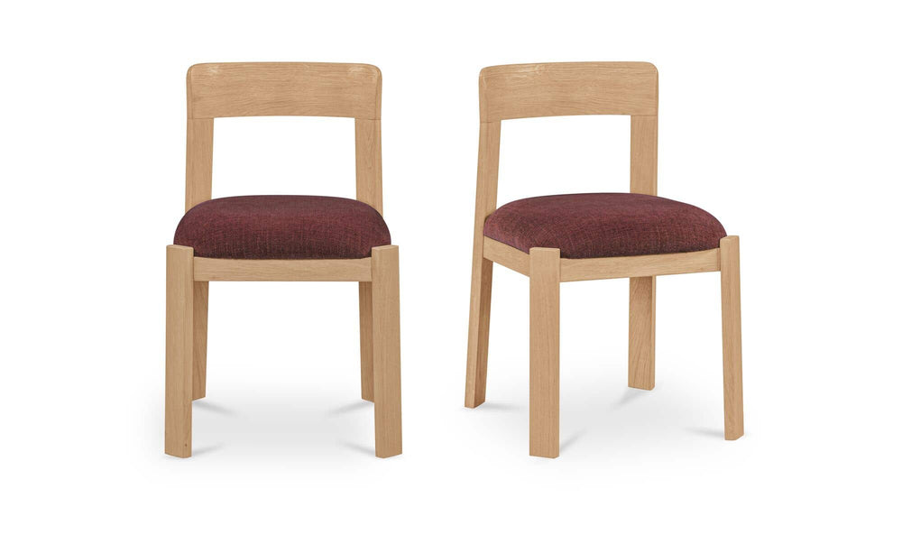 Oli Dining Chair Berry-Set of Two