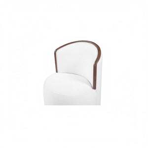 Swivel Dining Chair Cream