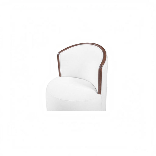 Swivel Dining Chair Cream