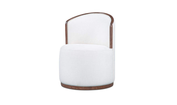 Rossi Swivel Dining Chair Cream