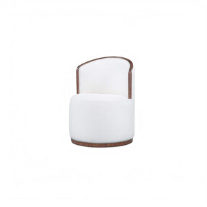 Swivel Dining Chair Cream