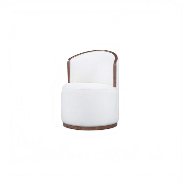 Swivel Dining Chair Cream