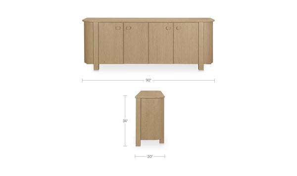 Loren Sideboard Natural