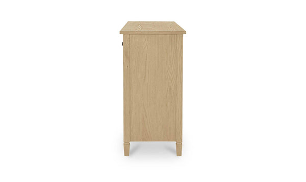 Isabelle Console Table Light Blue Stripe
